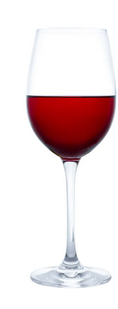 EIn Glas Rotwein zur Weinkarte im Delikart Restaurant Bonn